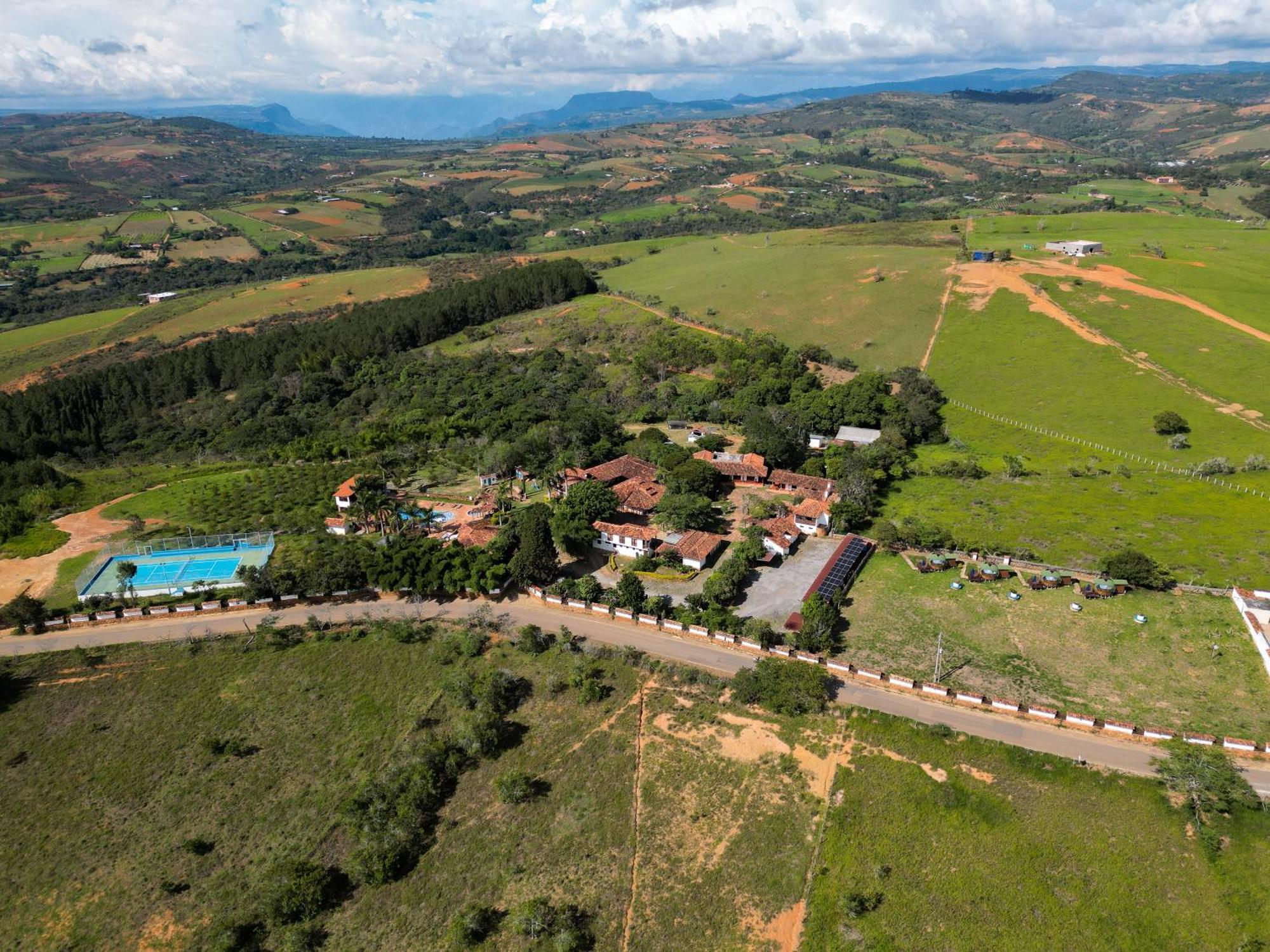 Hotel Finca Buenos Aires Barichara Εξωτερικό φωτογραφία